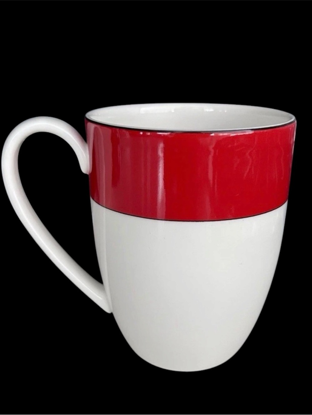 Lenox Kate Spade New York Rutherford Circle Red White
Porcelain Mug 4.5"